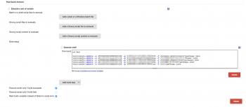 npm module "versioneye-update" integrated in Jenkins build server